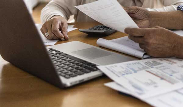 Paperwork and computer