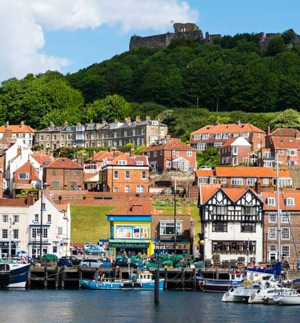 buildings by the sea