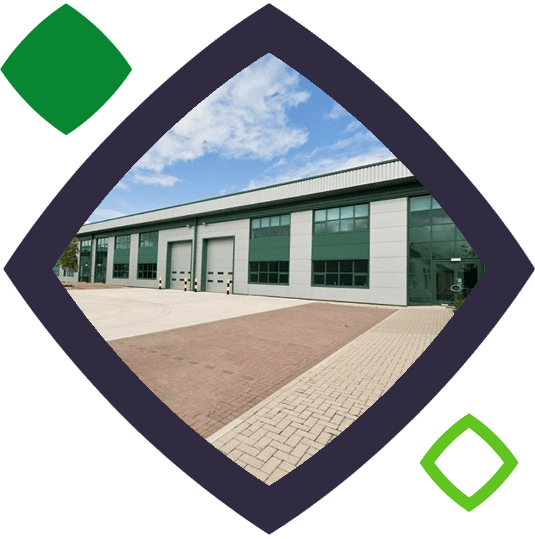 Commercial building in squircle