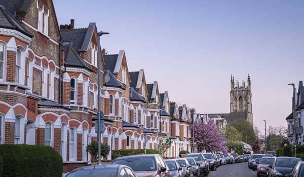 Street and church